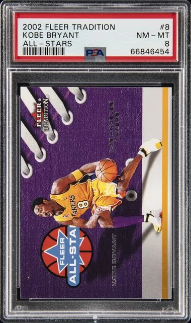 2002-03 Fleer Tradition Kobe Bryant All-Stars #8 card image