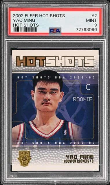 2002-03 Fleer Yao Ming Hot Shots #2 card image