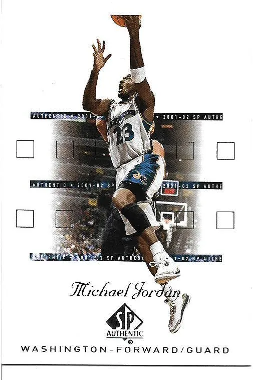 2002-03 SP Authentic Michael Jordan #SPA-1 card image