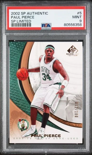 2002-03 SP Authentic Paul Pierce SP Limited #5 card image