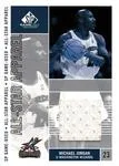 2002-03 SP Game Used Michael Jordan All-Star Apparel #MJ-AS card image