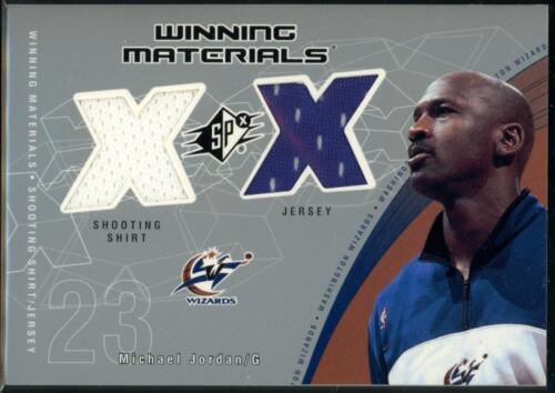 2002-03 SPx Michael Jordan Winning Materials #MJ-W card image