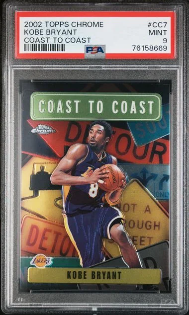 2002-03 Topps Chrome Kobe Bryant Coast To Coast #CC7 card image