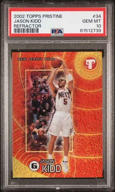2002-03 Topps Jason Kidd Pristine Refractor #34 card image