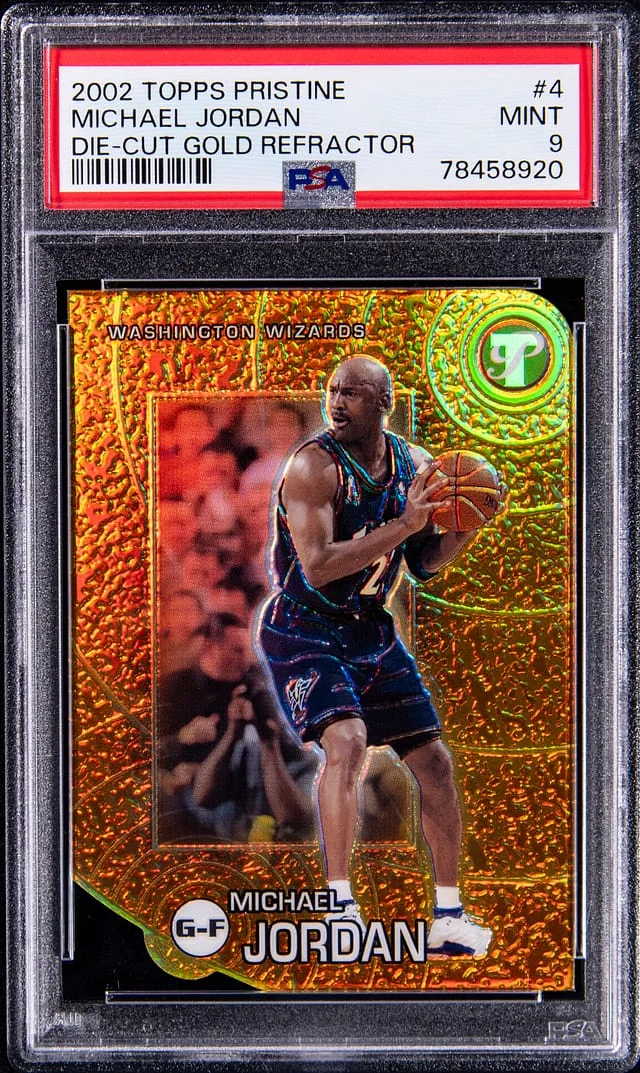 2002-03 Topps Michael Jordan Pristine #4 card image
