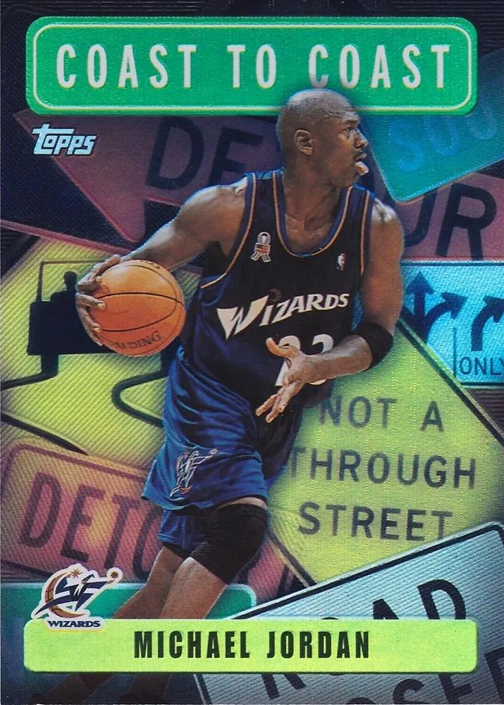 2002-03 Topps Michael Jordan Coast to Coast #CC8 card image