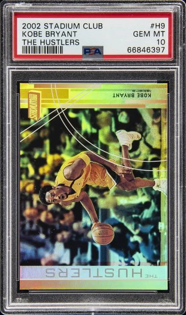 2002-03 Topps Stadium Club Kobe Bryant The Hustlers #H9 card image