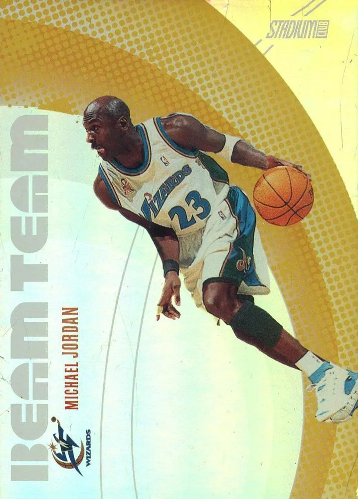 2002-03 Topps Stadium Club Michael Jordan Beam Team #BT2 card image