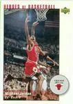 2002-03 UD Authentics Michael Jordan Heroes of Basketball #MJ1 card image