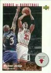 2002-03 UD Authentics Michael Jordan Heroes of Basketball #MJ3 card image