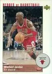 2002-03 UD Authentics Michael Jordan Heroes of Basketball #MJ7 card image