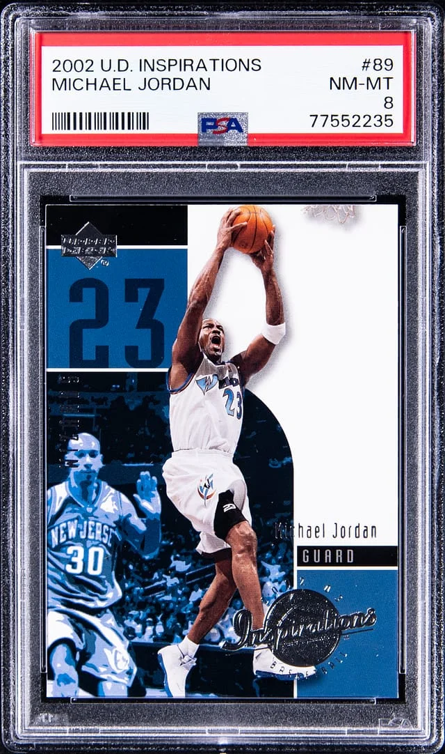 2002-03 U.D. Inspirations Michael Jordan #100 card image