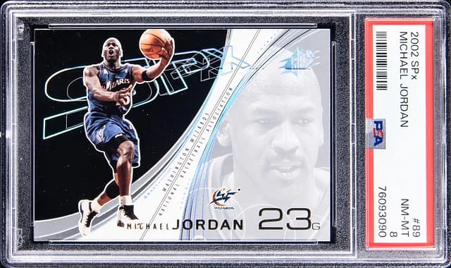2002-03 UD SPx Michael Jordan #89 card image