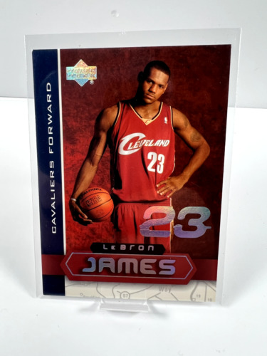 2002-03 UD SuperStars Lebron James #LBJ-1 card image