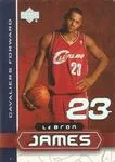 2002-03 UD SuperStars Lebron James #LBJ-5 card image
