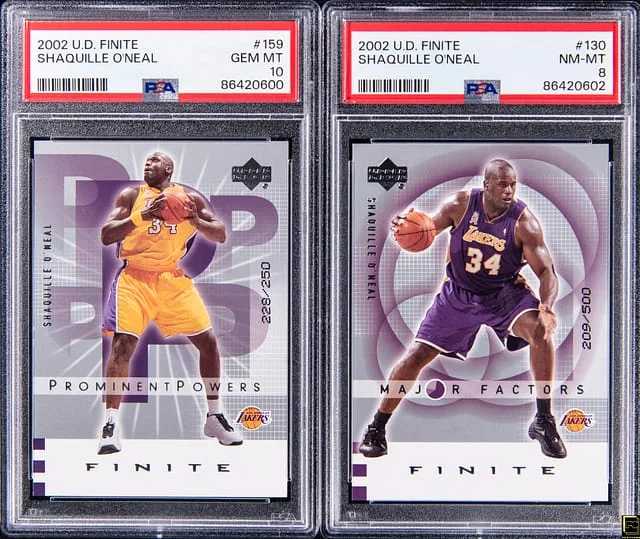 2002-03 Upper Deck Finite Shaquille O'Neal #no-number card image