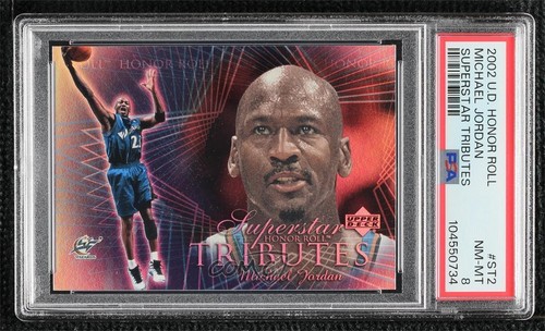 2002-03 Upper Deck Honor Roll Michael Jordan Superstar Tributes #ST2 card image