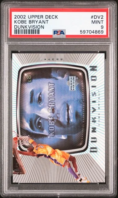 2002-03 Upper Deck Kobe Bryant Dunkvision #DV2 card image
