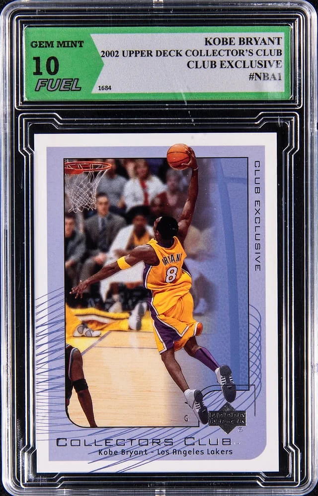 2002-03 Upper Deck Kobe Bryant - FUEL Collector's Club Club Exclusive #NBA1 card image
