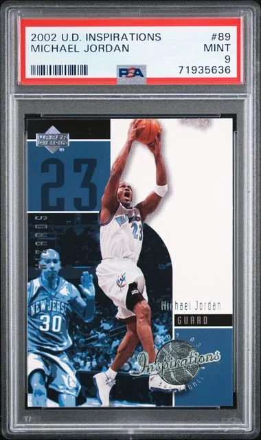 2002-03 Upper Deck Michael Jordan Inspirations #89 card image
