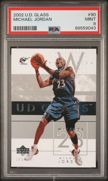 2002-03 Upper Deck Michael Jordan Glass #90 card image