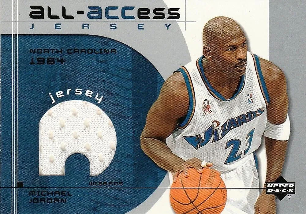 2002-03 Upper Deck Michael Jordan All-Access Jerseys #A-MJ card image
