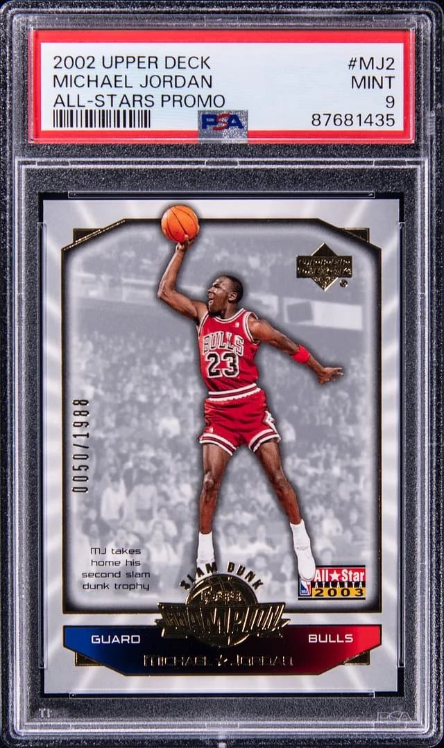 2002-03 Upper Deck Michael Jordan All-Star Promo #MJ2 card image
