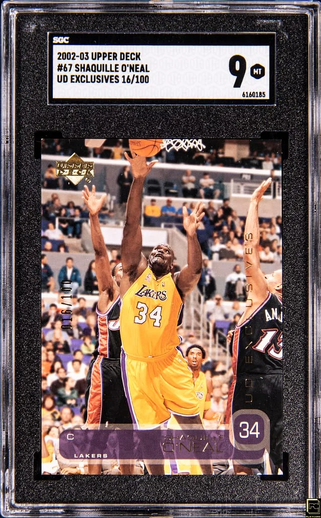 2002-03 Upper Deck Shaquille O'Neal UD Exclusives #67 card image