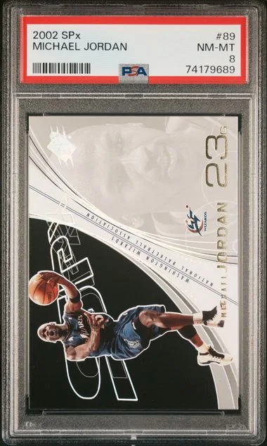 2002-03 Upper Deck SPx Michael Jordan #89 card image