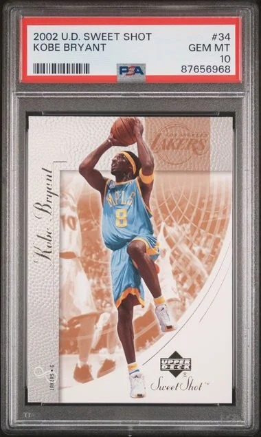2002-03 Upper Deck Sweet Shot Kobe Bryant #34 card image