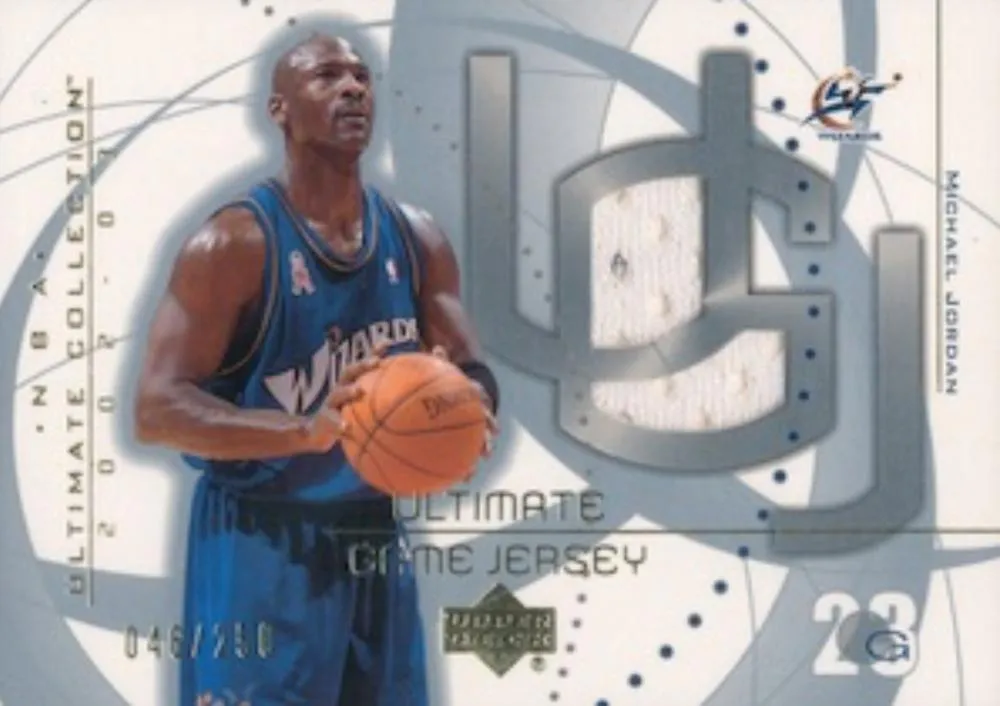 2002-03 Upper Deck Ultimate Collection Michael Jordan Jerseys #MJ card image