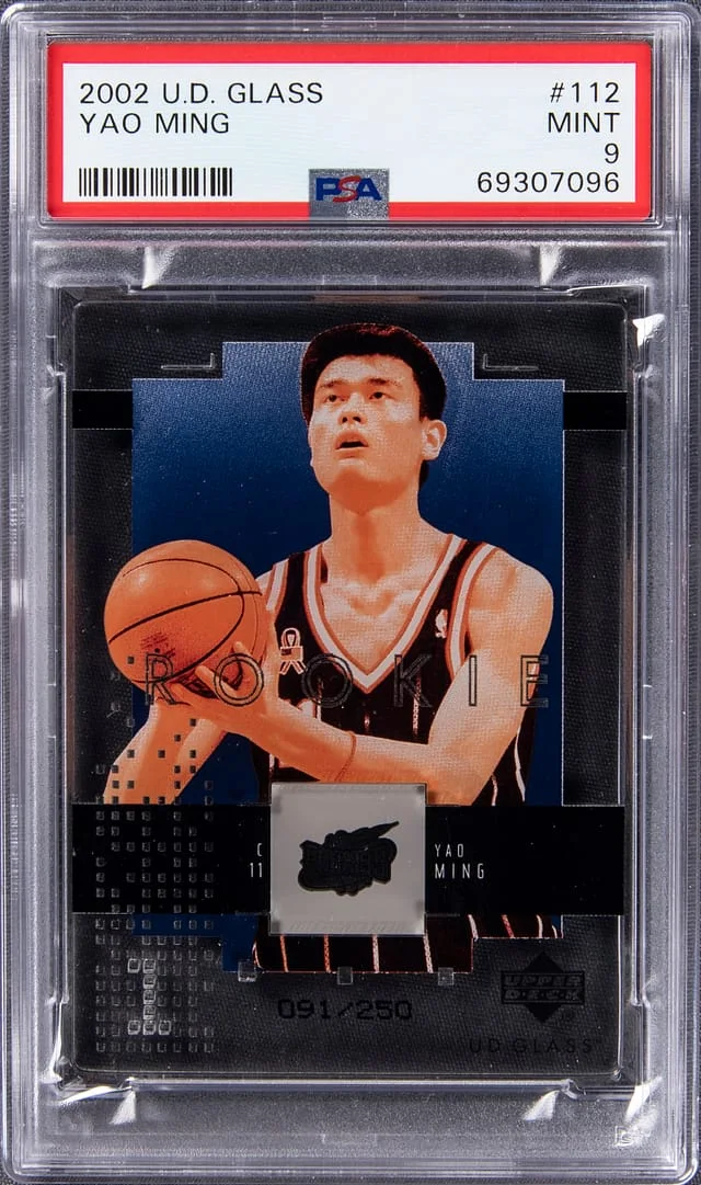 2002-03 Upper Deck Yao Ming Glass #112 card image