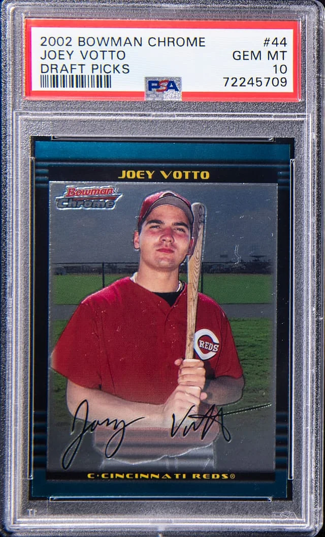 2002 Bowman Chrome Draft Joey Votto Picks #BCP-44 card image