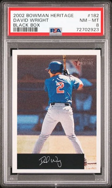 2002 Bowman David Wright Heritage #182 card image