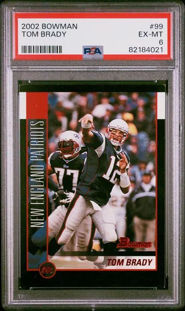 2002 Bowman Tom Brady #99 card image