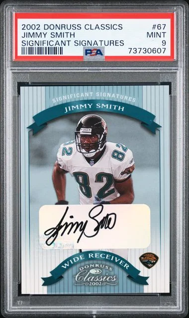 2002 Donruss Jimmy Smith Classics Significant Signatures #67 card image