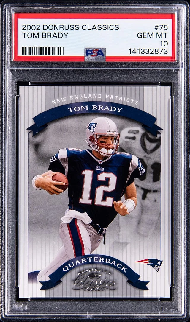2002 Donruss Tom Brady Classics #75 card image