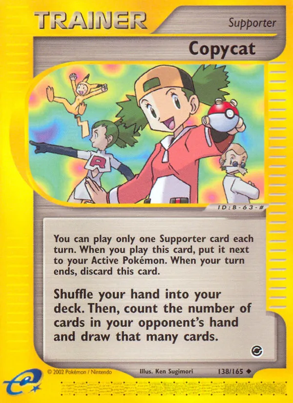 2002 Expedition Base Set Copycat Uncommon #138/165 Uncommon card image