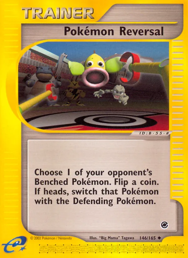 2002 Expedition Base Set Pokémon Reversal #146/165 Uncommon card image