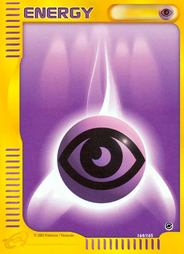 2002 Expedition Base Set Psychic Energy #164/165 Common card image