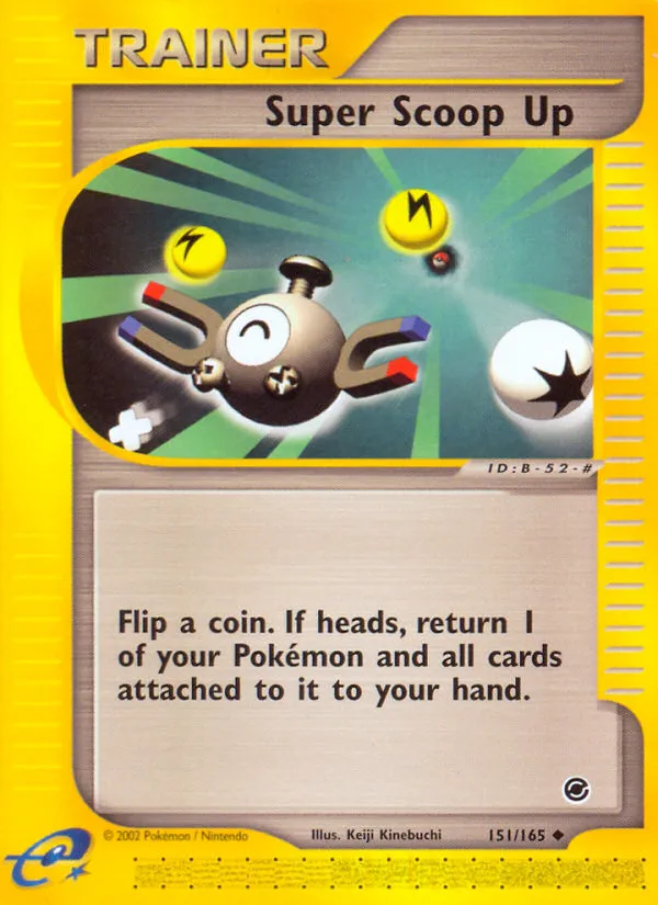 2002 Expedition Base Set Super Scoop Up Uncommon #151/165 Uncommon card image