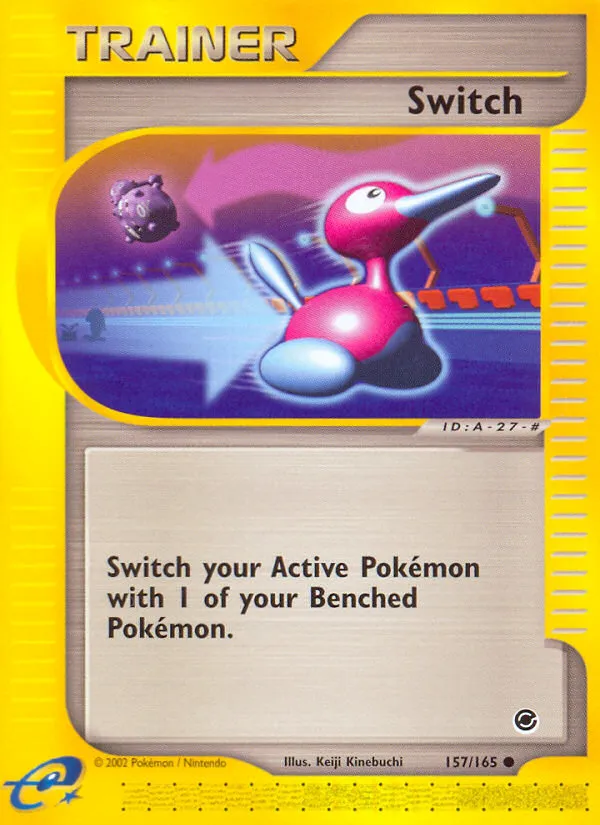 2002 Expedition Base Set Switch Common #157/165 Common card image