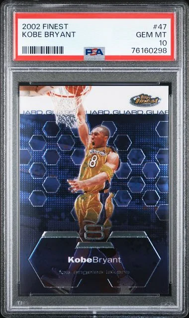 2002 Finest Kobe Bryant #47 card image