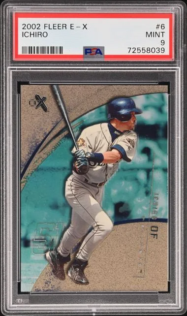 2002 Fleer E-X Ichiro #6 card image