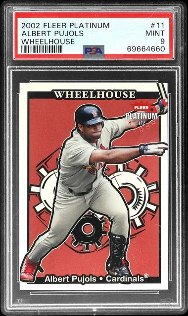 2002 Fleer Platinum Albert Pujols Wheelhouse #11 card image