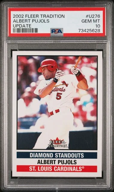 2002 Fleer Tradition Albert Pujols #U276 card image