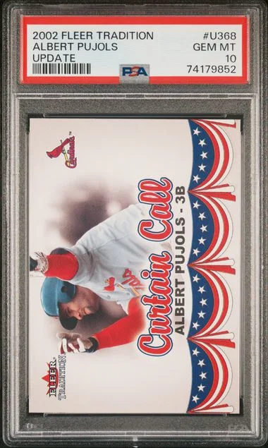 2002 Fleer Tradition Update Albert Pujols #U368 card image