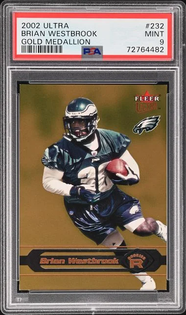2002 Fleer Ultra Brian Westbrook Gold Medallion #232 card image