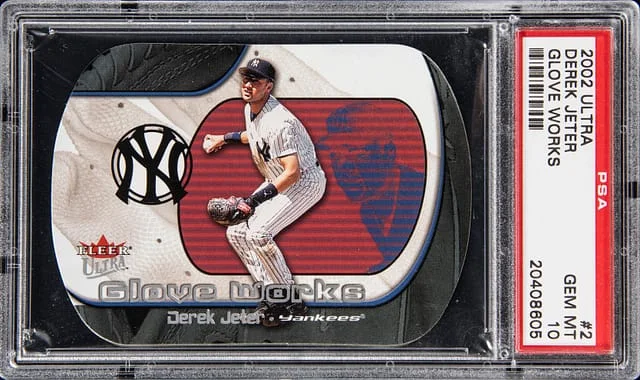 2002 Fleer Ultra Derek Jeter Glove Works #2 card image