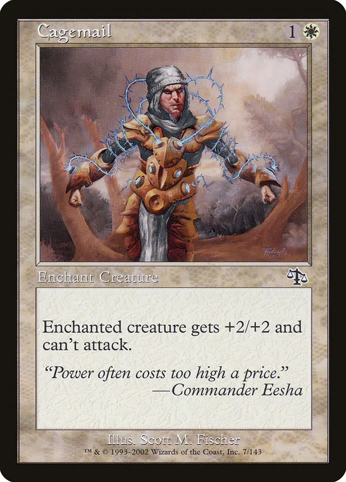 2002 Judgment Cagemail common #7 unlisted card image